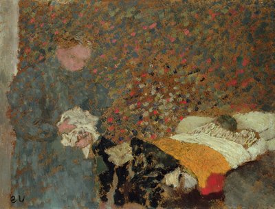 Das kranke Kind, ca. 1892 von Edouard Vuillard